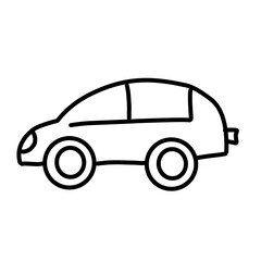 car line vector icon