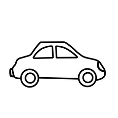 car line vector icon
