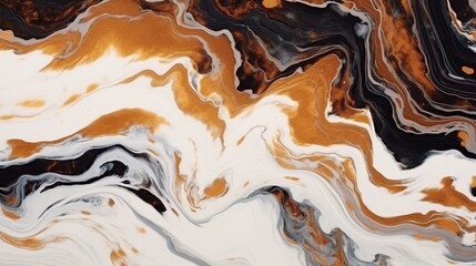 Natural black, white and brown marble texture, marble surface and stone texture abstract background.