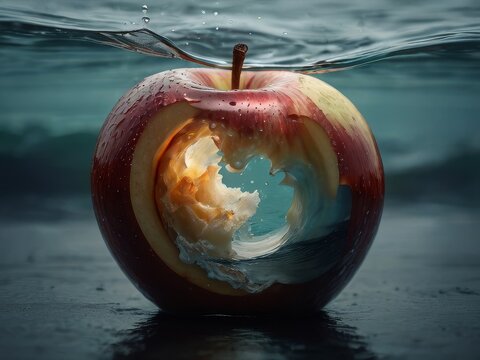 beautiful views in the apple, state of mind, graphic recourses