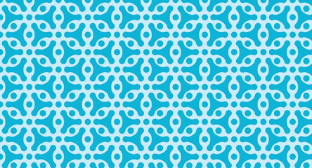 Vector seamless pattern. Modern stylish texture. Repeating geometric tiles with hexagonal elements.