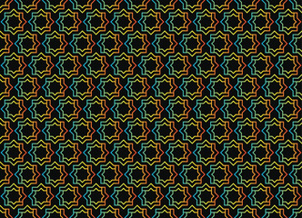 Seamless pattern in Islamic style. Vector background