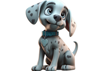 Puppy dog model on Transparent Background PNG