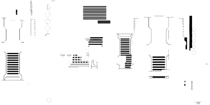 Blueprint plan architecture design illustration. Residential plan diagrame building, real estate, construction, industry, technology, business concept, architecture.