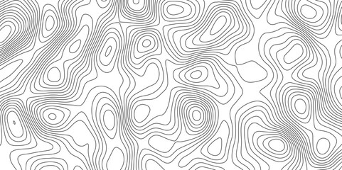 Topographic contour map. Vector cartography illustration. Map in Contour Line Light topographic topo contour. Illustrations of maps Abstract Geometric.