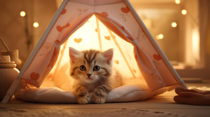 Cat  Camping