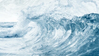 Obraz premium Water. Water splashes isolated on white background. Water splashes.