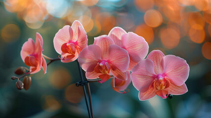 Pink orchid flower in bloom Taken in Florida