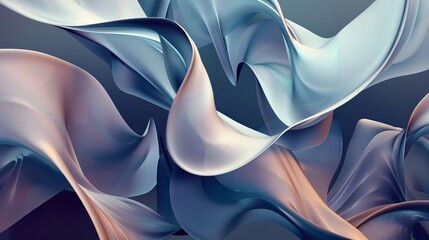 Craft a piece that explores the contrast between smooth, flowing lines and sharp, jagged edges, abstract  , background