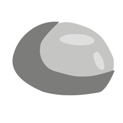 Stones and rocks flat style