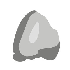 Stones and rocks flat style