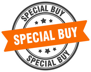 special buy stamp. special buy label on transparent background. round sign