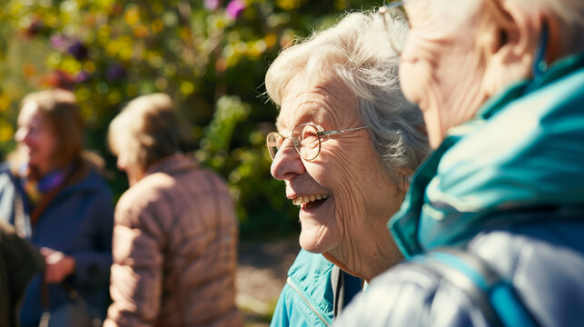 Thriving in an active lifestyle, seniors engage in enjoyable activities to support their physical and mental health, fostering happiness.