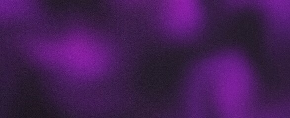Dark black purple spot , color gradient rough abstract background shine bright light and glow template empty space , grainy noise grungy texture
