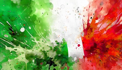 Vibrant flag of Italy - 786892012