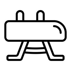 Buck Vector Line icon Design