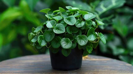 Peperomia pellucida commonly called Sirih cina or ketumpang air leaf is a small shrub typically reaching heights of 15 45 cm