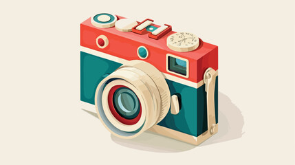 Camera icon design vector Vector illustration isolated