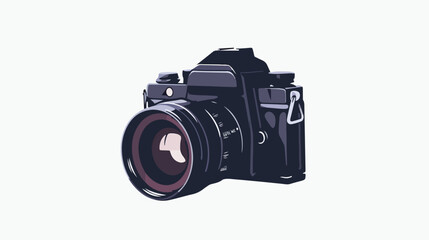 Camera photographic device icon vector ilustration fl