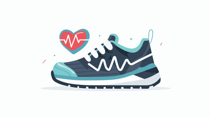 Cardio training vector icon. filled flat sign for mob