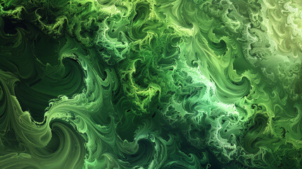 Discover the mesmerizing beauty of an abstract green nature landscape wallpaper background...