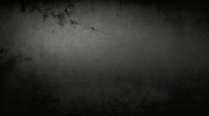 Fototapeta premium Fondo de hormigón con textura grunge negro oscuro. Panorama de fondo o textura de pizarra negra gris oscuro. Textura de hormigón negro vectorial. Fondo de pared de piedra.