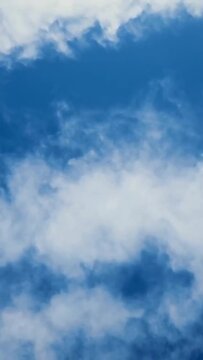 blue sky with clouds