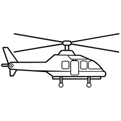 helicopter background vector illustration