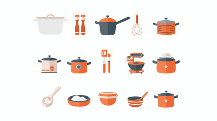 Cooking icon design vector illustration flat vector illustration