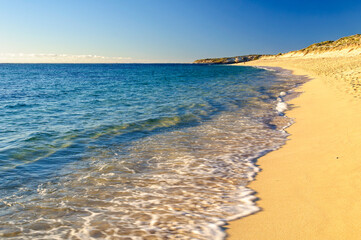 Gnarabup Beach is the longest and most popular swimming beach in the Margaret River region -...
