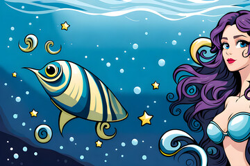 Under the beautiful sea