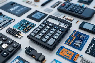 Concept of Digital Storage Measurement: The MB Calculator with Various Storage Devices