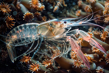 Spotted Cleaner Shrimp in a Coral Haven.