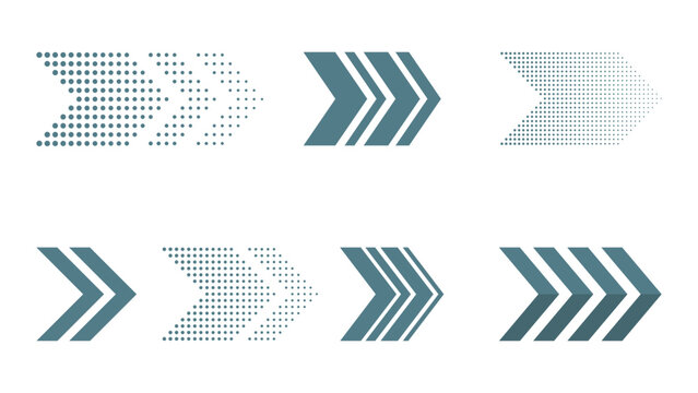 arrows vector set