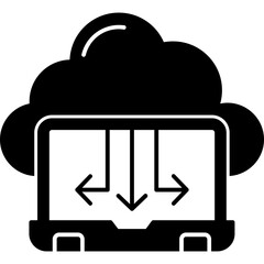 Cloud computing Icon
