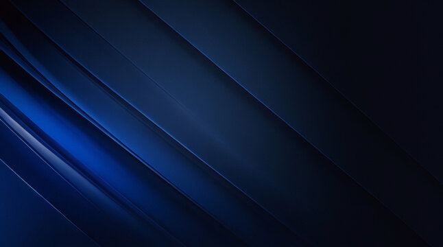 Fondo abstracto azul zafiro cobalto azul oscuro negro. Degradado de colores. Forma geometrica. Onda, l&iacute;nea curva ondulada. Ruido &aacute;spero del grano del grunge. El brillo met&aacute;lico de ne&oacute;n claro brilla in