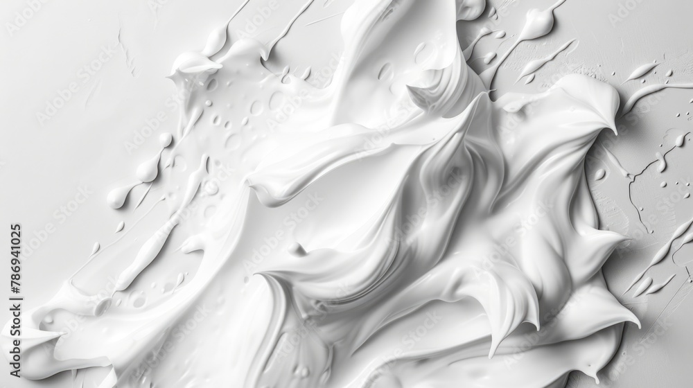 Poster black and white image of liquid, suitable for design projects