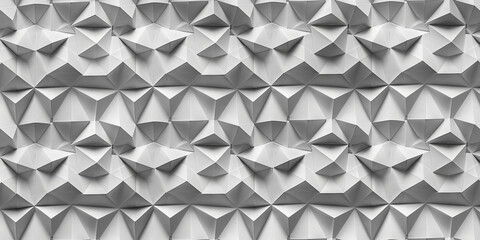 Obraz premium Volumetric geometrical pattern