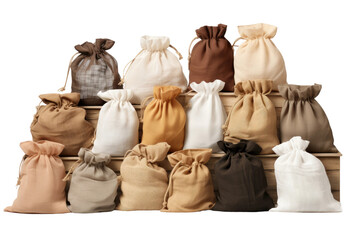 Obraz premium A Symphony of Satchels: A Multitude of Bags Basking on a Table