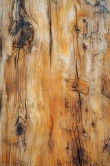 Fototapeta premium Detailed close up of a piece of wood, perfect for backgrounds or textures