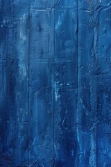 Fototapeta na wymiar Detailed close-up of a blue painted wall, perfect for backgrounds or texture use