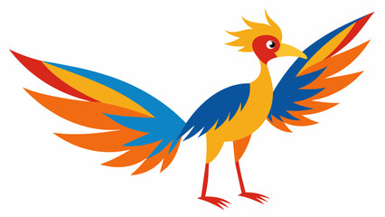 Paradise bird and svg file