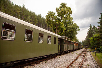 Sargan Eight, Narrow-gauge heritage railway, Mokra Gora village, Serbia