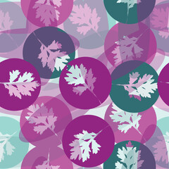 Multicolored gradient geometric background.  Seamless pattern in violet and purple colors for fabric, background, surface design, packaging,