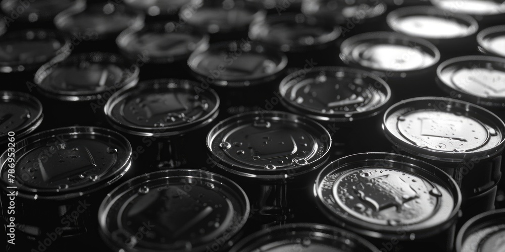 Aufkleber a collection of clocks on a table. perfect for time management concepts