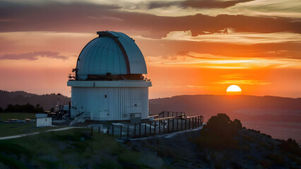 Astronomical observatory for science research of space and cosmos.