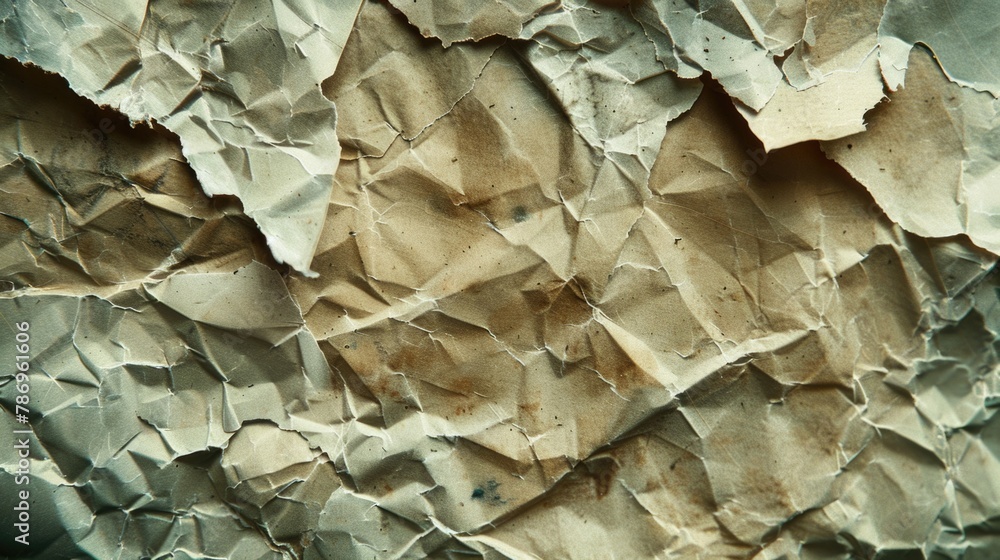 Poster close up of a piece of paper on a wall, suitable for various design projects