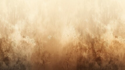 Abstract Golden Mist, Textured Haze Over Brown Background, Atmospheric Art - obrazy, fototapety, plakaty