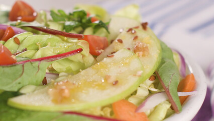 Delicious vegetable salad