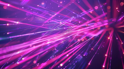 Neon cyan matrix on black canvas, futuristic digital network in an abstract background.